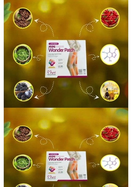 Turuncu Bacak Inceltme Bantları 1 Set 6 Adet Bacak Zayıflama Selü Önleyici Wonder Patch Set