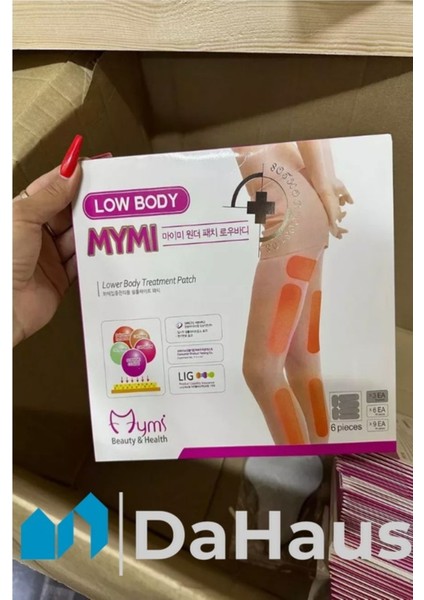Turuncu Bacak Inceltme Bantları 1 Set 6 Adet Bacak Zayıflama Selü Önleyici Wonder Patch Set