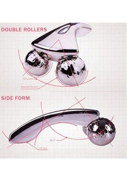 Beyaz masaj toplarıyla güzellik ve rahatlık için ideal ürün