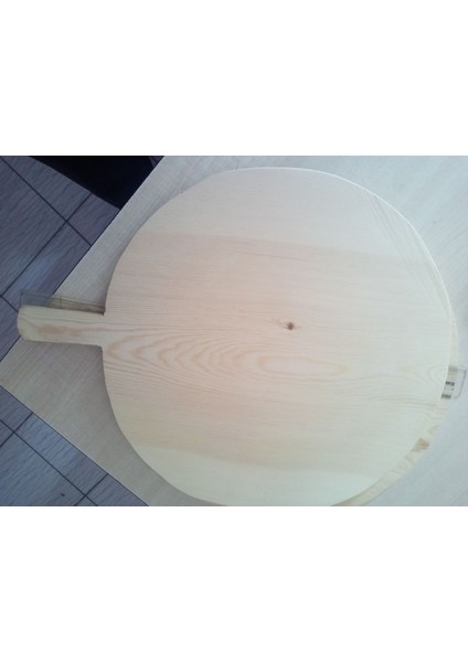 Ahşap pizza sunum tahtası, 46x46 cm, şık ve kullanışlı tasarım indirimleri