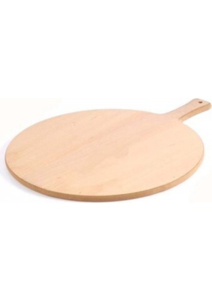 Kahverengi Pizza Bazlama ve Hamur Tahtası 50 cm
