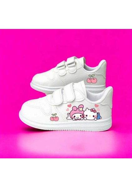 Kiraz Haylo Baskılı Çocuk Spor Ayakkabı Sneaker