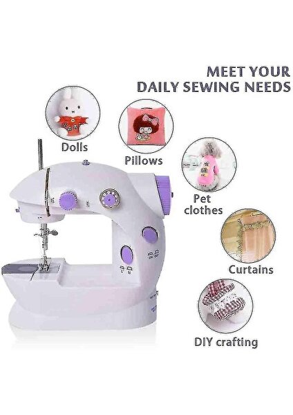 Mini Ev Dikiş Makinesi Pedallı Sewing Machine