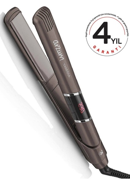 50 Hz / 60 Hz Vanessa Saç Düzleştirici AR5021 Vizon 2029SERI 3 Yıl Resmi Distribütör Garantili Kahv modelleri