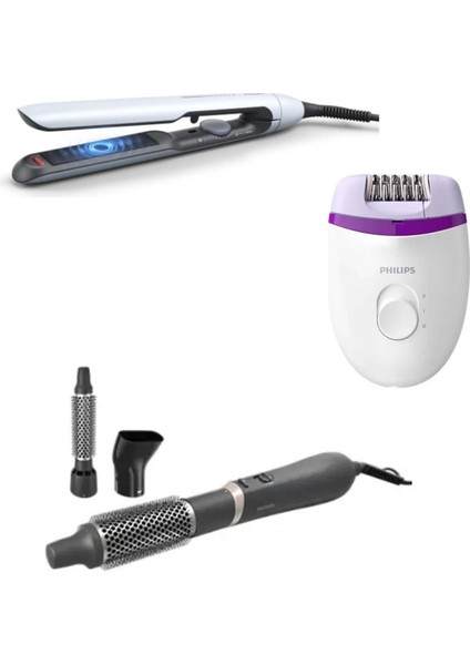 Plaka Philips Sevgililer Seti(Philips Saç Düzleştirici / Philips Saç Şekillendirici/ Philips Epilas