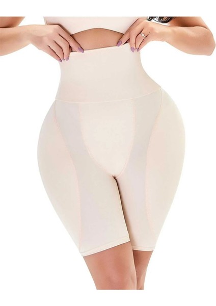 Basen Dolgulu Korse Hip Dips Korse Popup Korse Yüksel Bel Ten Rengi