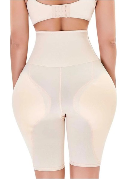 Basen Dolgulu Korse Hip Dips Korse Popup Korse Yüksel Bel Ten Rengi