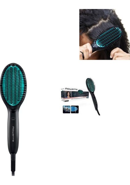 50 Hz / 60 Hz CF5820 Power Straight Elektrikli Saç Düzleştirici Tarak 200W Derece C / F Fırça 200 D