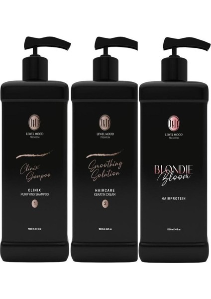 Lewel Mood Premium Lewel Mood Premium Lewelmood Premium Smoothing Solution 3 lü set