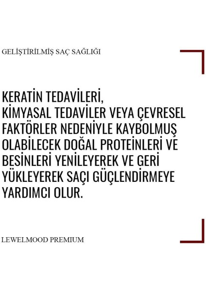 Lewel Mood Premium Lewel Mood Premium Lewelmood Premium Smoothing Solution 3 lü set