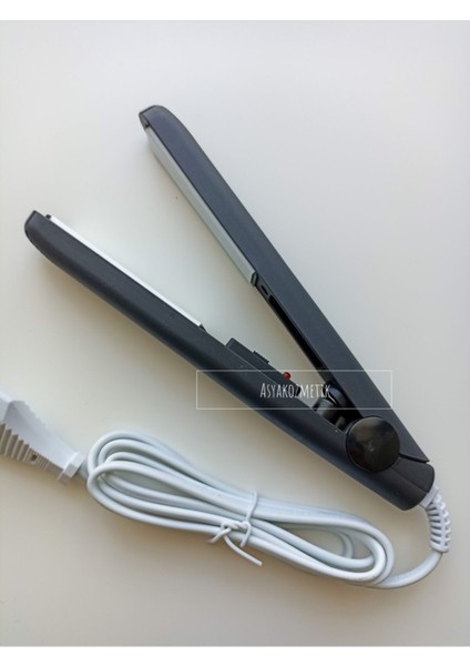 220 Derece Seyahat Tipi Mini Saç Düzleştirici Mor Seramik Plaka Yok fırsatları