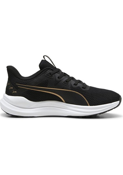 Reflect Lite-Puma Black-Puma Gold Koşu Ayakkabısı