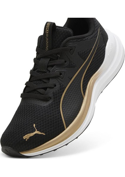 Reflect Lite-Puma Black-Puma Gold Koşu Ayakkabısı