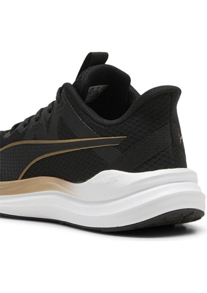 Reflect Lite-Puma Black-Puma Gold Koşu Ayakkabısı
