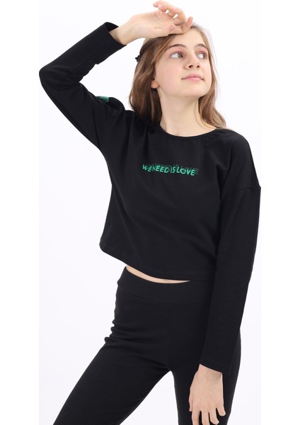 Kız Çocuk Baskılı Tişört modelleri