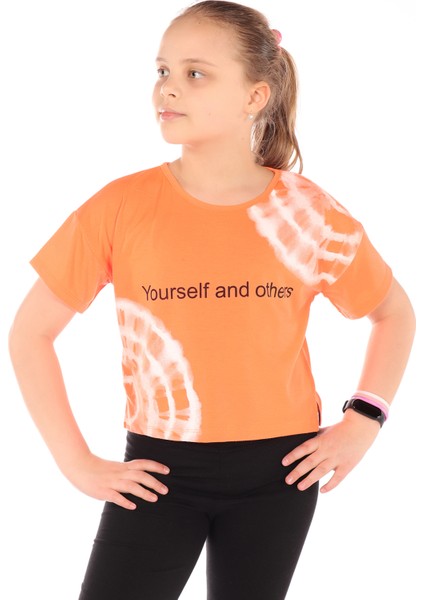 Kız Çocuk Baskılı Tişört modelleri