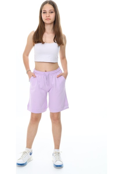 Kız Çocuk Baskılı Şort