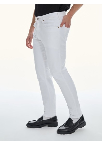 Erkek Smarty Y Dar Paça Orta Bel Jean Pantolon fırsatları