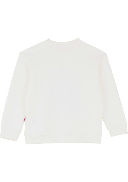 Baskılı Kadın Ekru Sweatshırt Brb4Wg-Swt6016 fiyatları