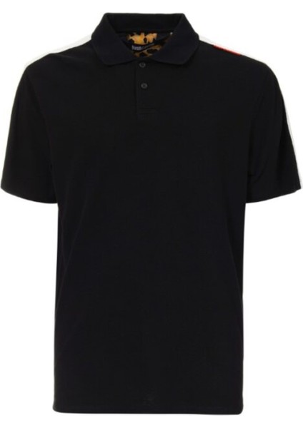 Siyah Erkek Polo T-Shirt 76OAGG22