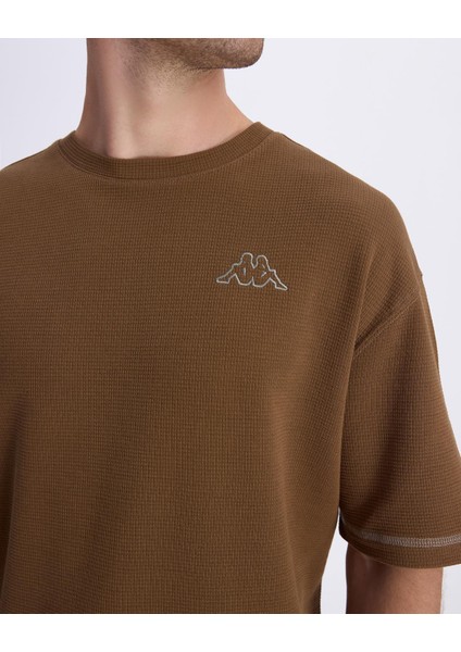 Logo Pronto Erkek Kahverengi Tişört modelleri