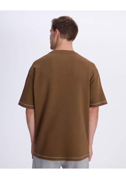 Logo Pronto Erkek Kahverengi Tişört fırsatları