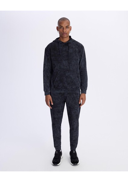 Authentic Theo As Erkek Antrasit Comfort Fit Hoodie modelleri
