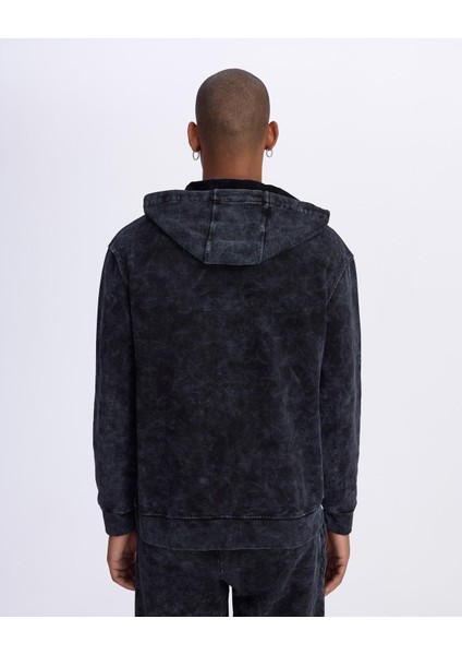 Authentic Theo As Erkek Antrasit Comfort Fit Hoodie fırsatları