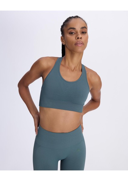Ezra Kadın Cam Göbeği Skin Fit Sporcu Sütyeni fırsatları