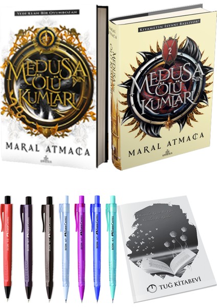 Medusanın Ölü Kumları 2 Ciltli Maral Atmaca ve Medusanın Ölü Kumları Ciltli Maral Atmaca 2li Set
