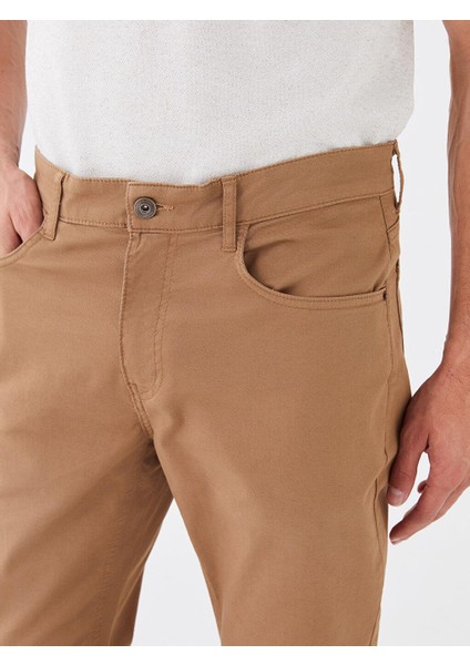 Lcwaıkıkı Classic Dar Kalıp Gabardin Erkek Chino Pantolon