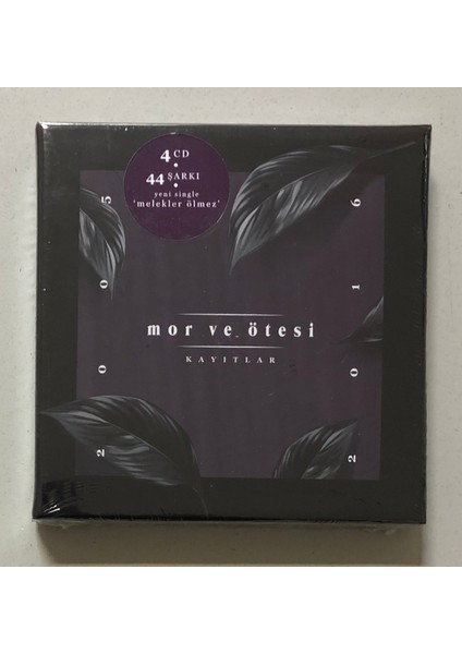 Mor ve Ötesi 2005-2016 Kayıtlar Box Set, Special Edition 4 Cd, Album ( Sıfır Ambalajında )