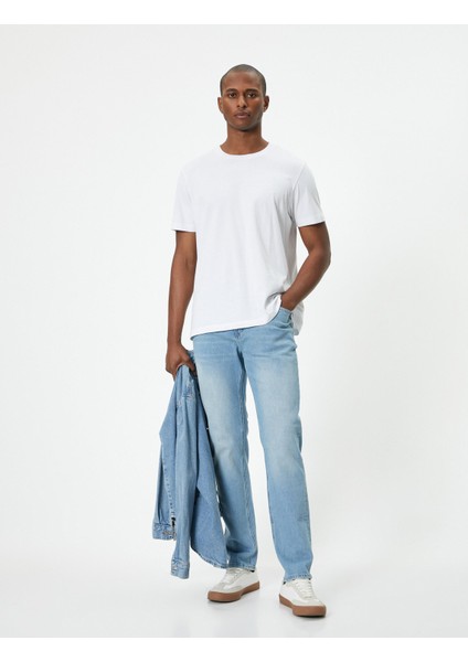 Slim Fit Kot Pantolon - Brad Jean