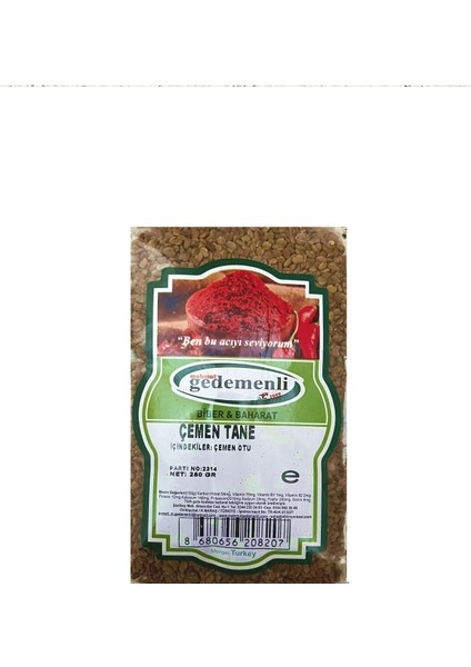 Çemen Tane (Boy Otu) 250 gr