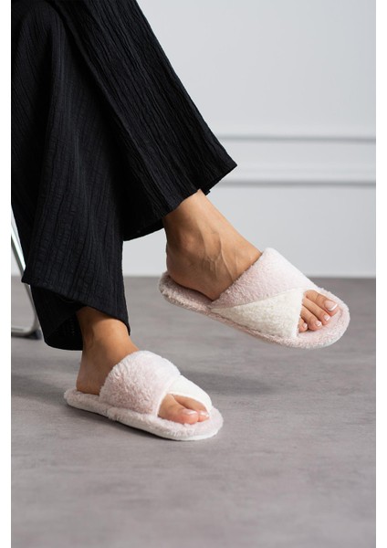 Bella Çapraz Kadın Ev Terliği Kışlık Terlik Sessiz Taban modelleri