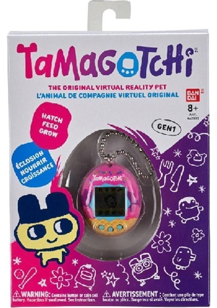 1'li Tamagotchi Orijinal Sanal Bebek - Dondurma 42798-42922 7 - 8 Yaş