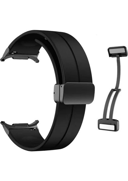 Samsung Galaxy Watch Ultra 47MM Kordon Kayış D-Buckle Mıknatıslı Silikon fiyatları
