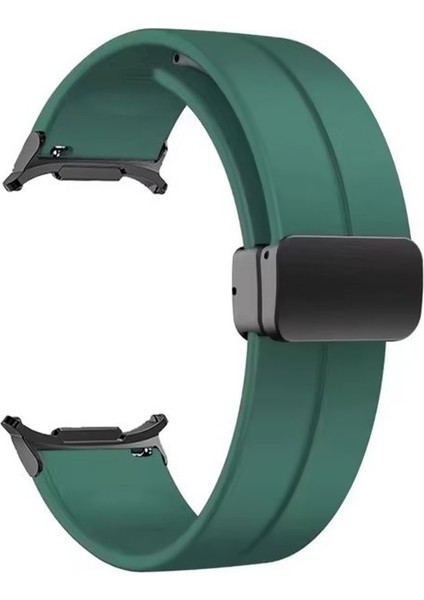 Samsung Galaxy Watch Ultra 47MM Kordon Kayış D-Buckle Mıknatıslı Silikon