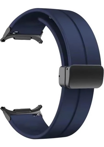 Samsung Galaxy Watch Ultra 47MM Kordon Kayış D-Buckle Mıknatıslı Silikon