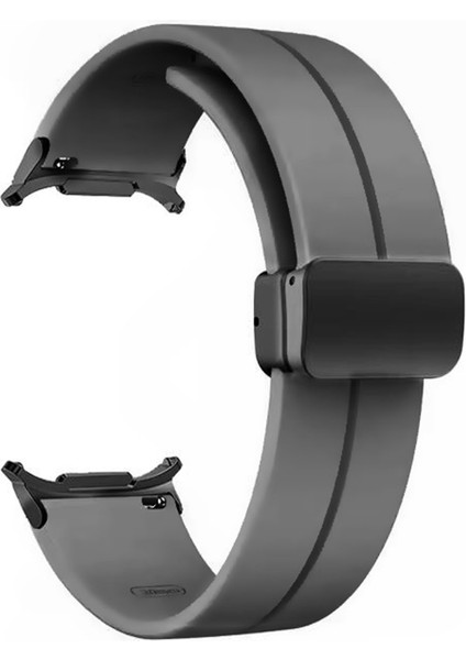Samsung Galaxy Watch Ultra 47MM Kordon Kayış D-Buckle Mıknatıslı Silikon