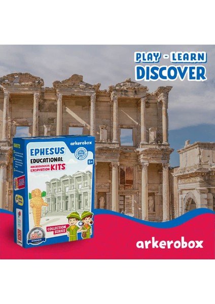 Hayır Ephesus Eğitici Kazı Seti | Global Koleksiyon 1'li 6 - 10 Yaş Hayır Evrensel Dil