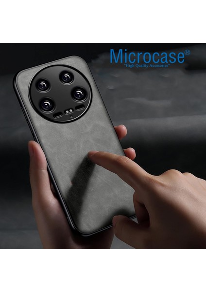 Xiaomi 14 Ultra Için Luxury Leather Series Deri Desenli Plastik Koruma Kılıf - AL8125 fiyatları
