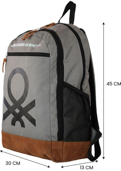 Baggy Mood. Sofistike Erkek Çocuk Ilkokul / Sırt Çantası - B13056 Gri indirimleri