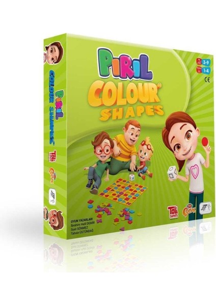 6 - 10 Yaş Pırıl Colour Shapes