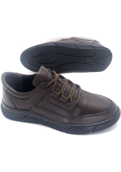 Deri Ortopedik Kışlık Kahve Erkek Ayakkabı fiyatları