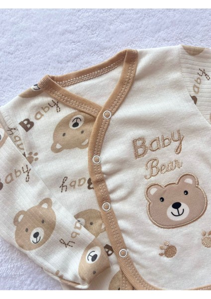 Yenidoğan Unisex Bebek Sevimli Baby Bear 3'lü Set (0-3 Ay) modelleri