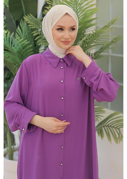 Tunik 24YT479 Mor