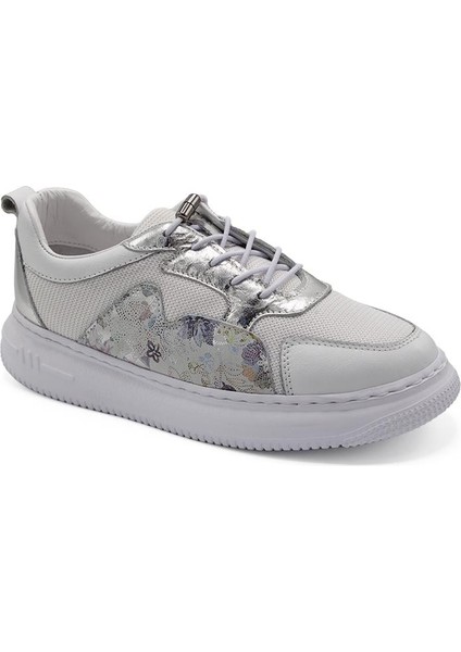 Kadın Deri Ve Tekstil Sneaker Ayakkabı 082Y24K11602 fiyatları
