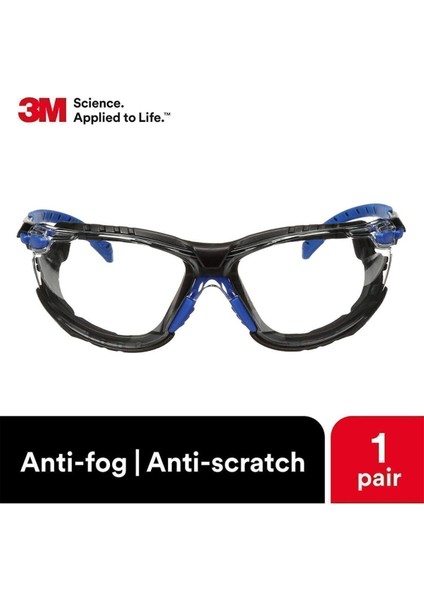 Mavi Siyah Kenar Seffaf PC Gözlük, Solus 1000 S1101sgafkt-eu, Koruyucu Kullanım Tipi fiyatları