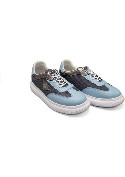 Kadın Deri ve Tekstil Sneaker Ayakkabı 082Y24K11604